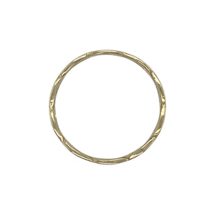 9ct Gold Celtic Open Weave Band Ring