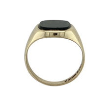 Load image into Gallery viewer, 9ct Gold &amp; Onyx Set Signet Ring
