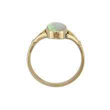 Load image into Gallery viewer, 9ct Gold &amp; Opalique Set Oval Ring
