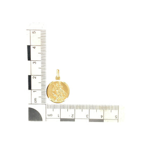 9ct Gold St Christopher Pendant