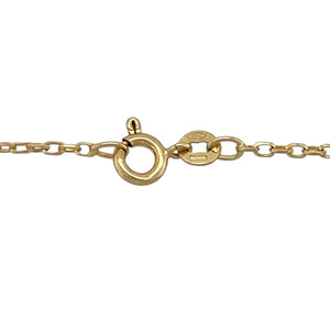 9ct Gold Celtic Style Cross 18" Necklace