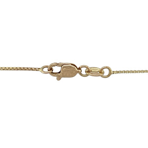 9ct Gold Diamond Cut Ball 20" Necklace