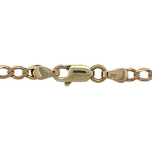 Load image into Gallery viewer, Bring classic style and everyday versatility to your collection with this pre-owned 9ct yellow gold curb chain, offering timeless appeal and a polished finish—perfect worn alone or paired with a pendant.

Design: The chain measures 18&quot; in length with a 3mm link width, creating a sleek and balanced profile.
Material: Made from 9-carat yellow gold, the polished finish enhances the chain’s smooth and enduring shine.

