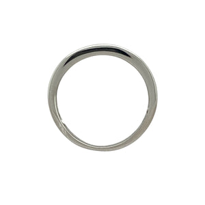 18ct White Gold & Diamond Set Band Ring
