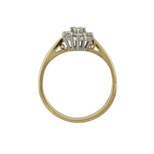 Load image into Gallery viewer, 18ct Gold &amp; Diamond Set Cluster Ring
