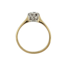 Load image into Gallery viewer, 18ct Gold &amp; Platinum Diamond Set Solitaire Ring
