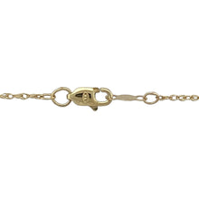 Load image into Gallery viewer, 14ct Gold &amp; Diamond Set Bar 18&quot; Necklace
