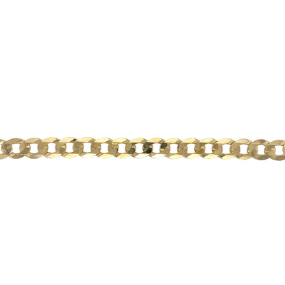 New 9ct Solid Gold 24" Curb Chain 43 grams