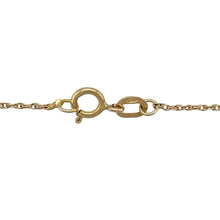 Load image into Gallery viewer, 9ct Gold &amp; Cubic Zirconia Set Triple Circle Overlapping 18&quot; Necklace
