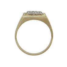 Load image into Gallery viewer, 9ct Gold &amp; Diamond Set Signet Ring

