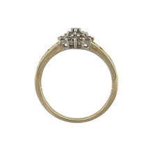 Load image into Gallery viewer, 9ct Gold &amp; Diamond Set Cluster Ring
