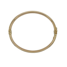 Load image into Gallery viewer, 9ct Gold Hollow Hinged Bangle
