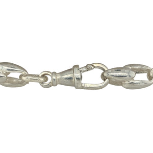 Add sparkle and charm to your collection with this new 925 silver cubic zirconia tulip bracelet, a timeless floral-inspired design—perfect for everyday elegance or special occasions.

Design: The bracelet features tulip-shaped links accented with cubic zirconia, each measuring 7mm in width, creating a refined and eye-catching look.
Material: Made from 925 sterling silver, the polished finish enhances durability and highlights the brilliance of the stones.
