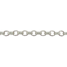 Load image into Gallery viewer, New 925 Silver &amp; Pink Stone Set 9&quot; Belcher Bracelet
