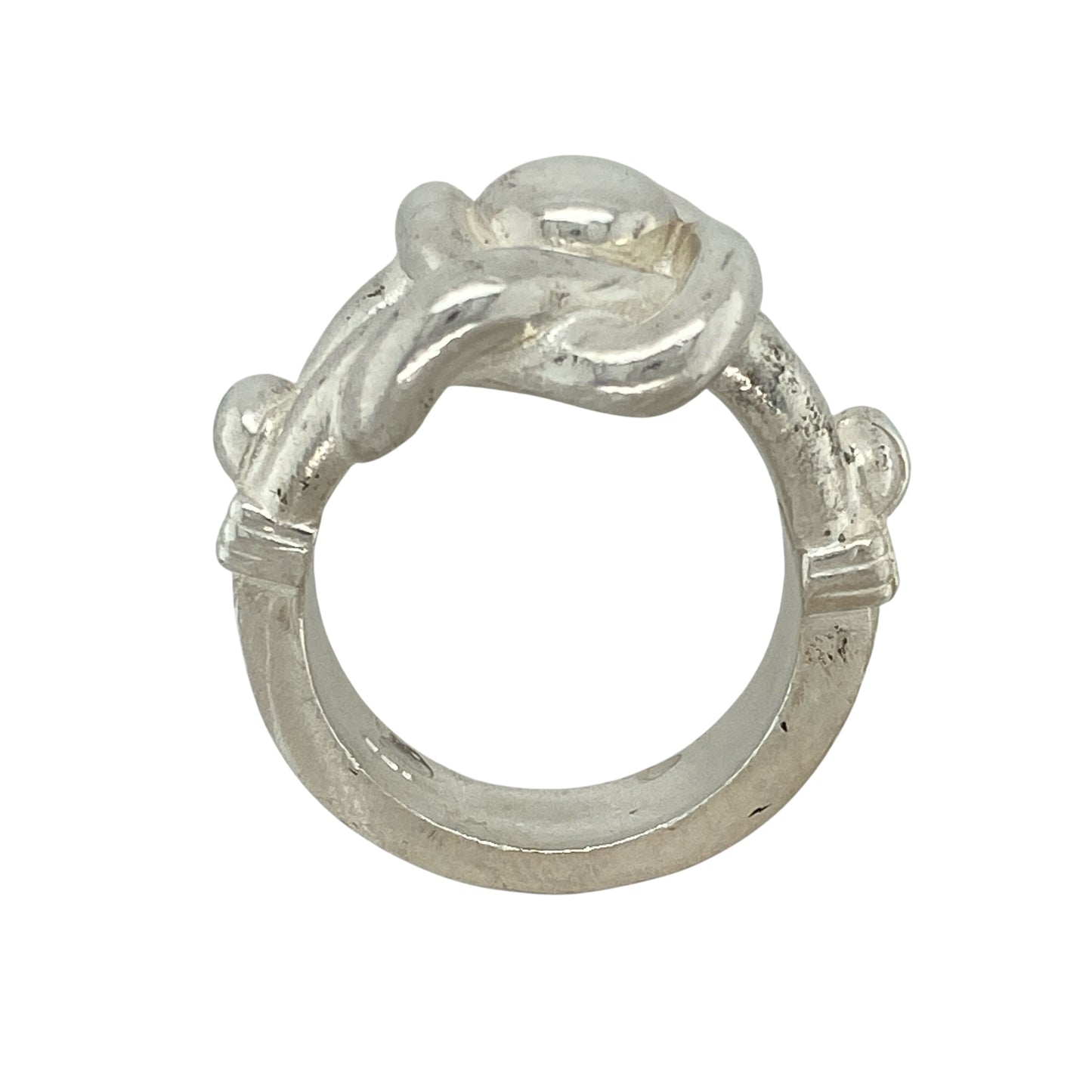 New 925 Solid Silver Knot Ring