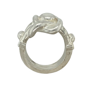 New 925 Solid Silver Knot Ring