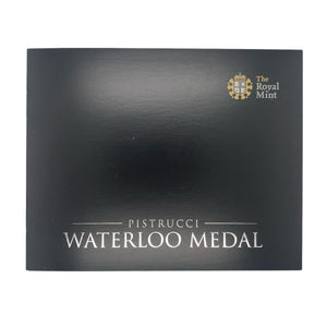 999 Silver Royal Mint Pistrucci Waterloo Medal