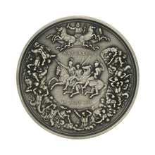 Load image into Gallery viewer, 999 Silver Royal Mint Pistrucci Waterloo Medal
