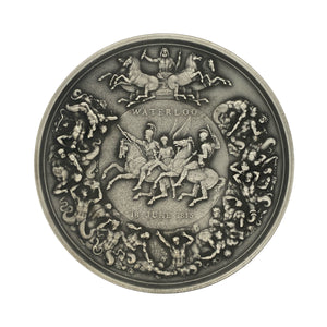 999 Silver Royal Mint Pistrucci Waterloo Medal