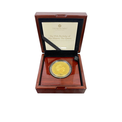 2021 Two Ounce Gold Proof 95th Birthday Queen Elizabeth II Coin