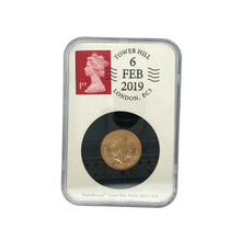 Load image into Gallery viewer, 2019 22ct Gold Full Sovereign Queen Elizabeth II
