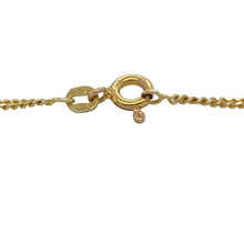 Load image into Gallery viewer, Bring subtle style and everyday elegance to your collection with this pre-owned 9ct yellow gold curb bracelet—a classic piece with versatile appeal.

Design: The 7.5&quot; bracelet features a traditional curb link pattern with a 2mm width, offering a fine and understated look.
Material: Made from 9-carat yellow gold, the polished finish enhances the warm tone and highlights the classic curb style.
