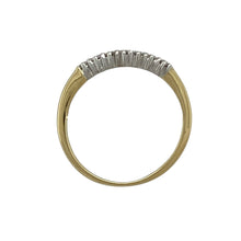 Load image into Gallery viewer, 18ct Gold &amp; Diamond Set Band Ring
