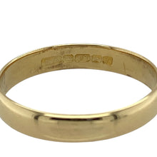 Load image into Gallery viewer, 18ct Gold 4mm Wedding Band Ring

