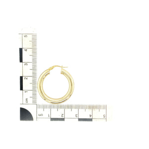 9ct Gold Hoop Creole Earrings