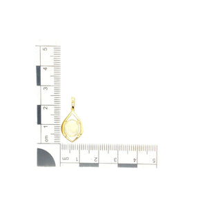 18ct Gold & Opal Set Pendant