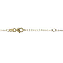 Load image into Gallery viewer, 9ct Gold Three Oval Links 16&quot; - 18&quot; Necklace

