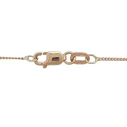 9ct Gold Butterfly 18" Necklace