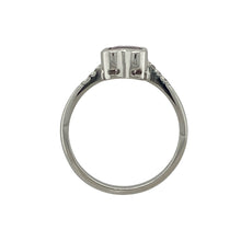 Load image into Gallery viewer, 18ct White Gold Diamond &amp; Pink Sapphire Set Ring
