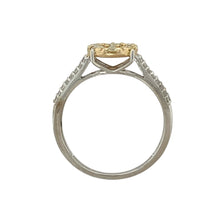 Load image into Gallery viewer, 9ct White Gold &amp; Diamond Set Flower Cluster Ring
