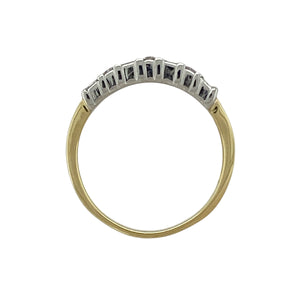 18ct Gold & Diamond Set Band Ring