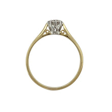 Load image into Gallery viewer, 18ct Gold &amp; Diamond Set Solitaire Ring
