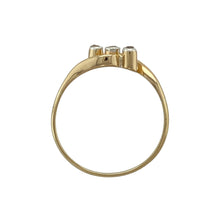 Load image into Gallery viewer, 18ct Gold &amp; Diamond Set Trilogy Twist Ring
