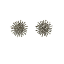 Load image into Gallery viewer, Bring sparkle and elegance to your collection with these pre-owned 10ct yellow gold diamond cluster stud earrings, a timeless design with refined detail.

Design: Each stud features a cluster of baguette and brilliant-cut diamonds, creating a textured look that blends brilliance with sophistication.
Material: Made in 10-carat yellow gold, the polished finish provides a warm glow that enhances the radiance of the diamonds.
