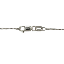 Load image into Gallery viewer, 18ct White Gold &amp; Diamond Set Square Halo 16&quot; Necklace
