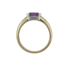 Load image into Gallery viewer, 9ct Gold Diamond &amp; Amethyst Set Ring
