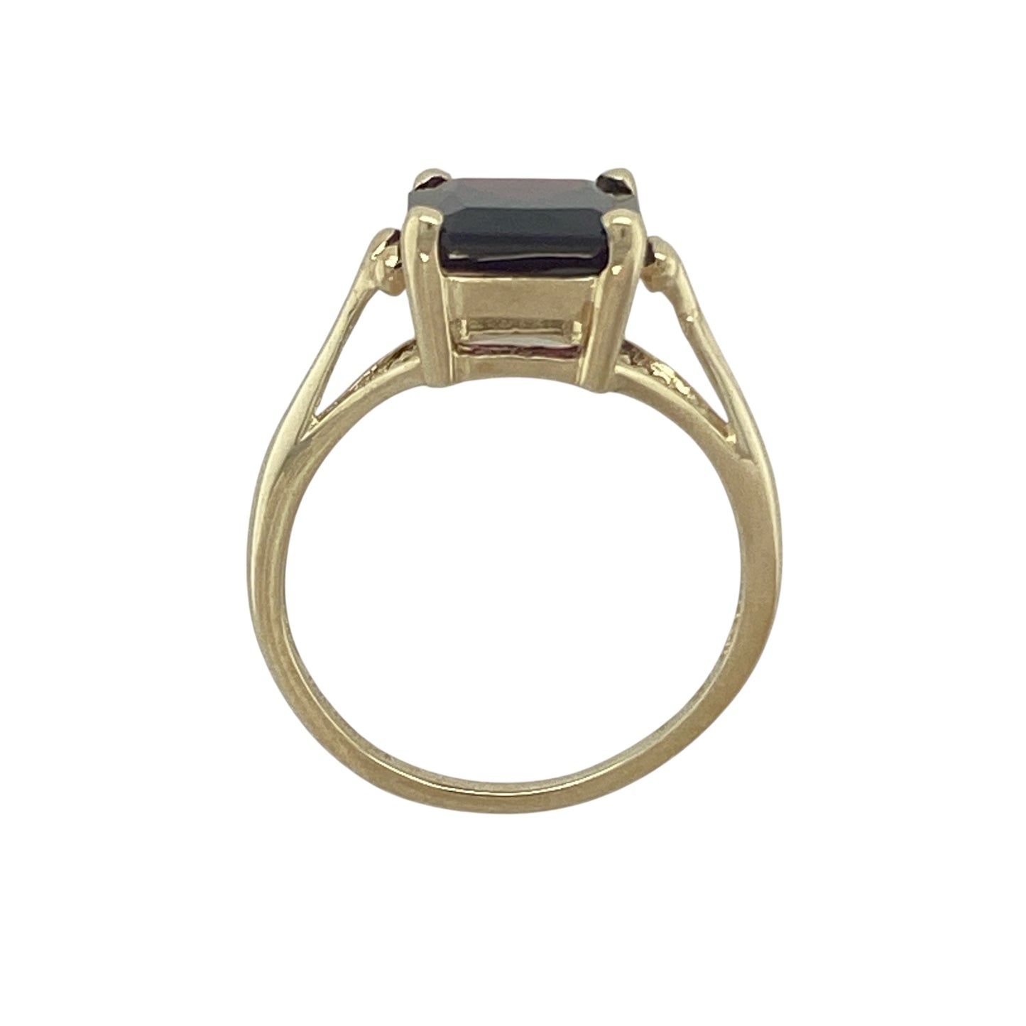 9ct Gold & Pink Tourmaline Set Ring