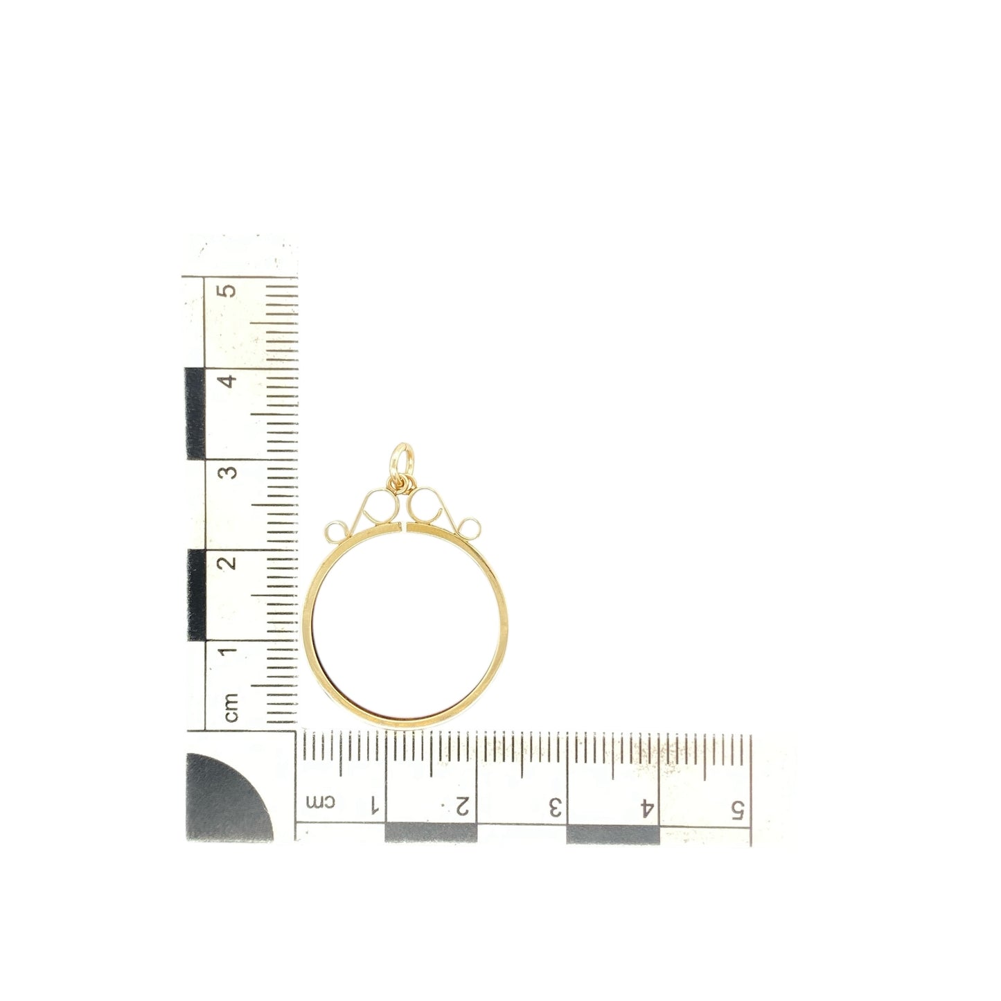 9ct Gold Full Sovereign Pendant