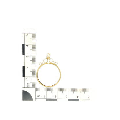 9ct Gold Full Sovereign Pendant