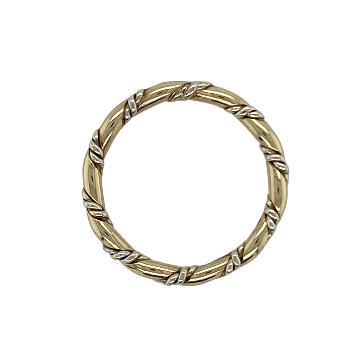 9ct Gold Twisted Band Ring