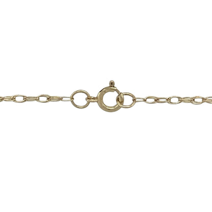 9ct Gold Initial 'G' 18" Necklace