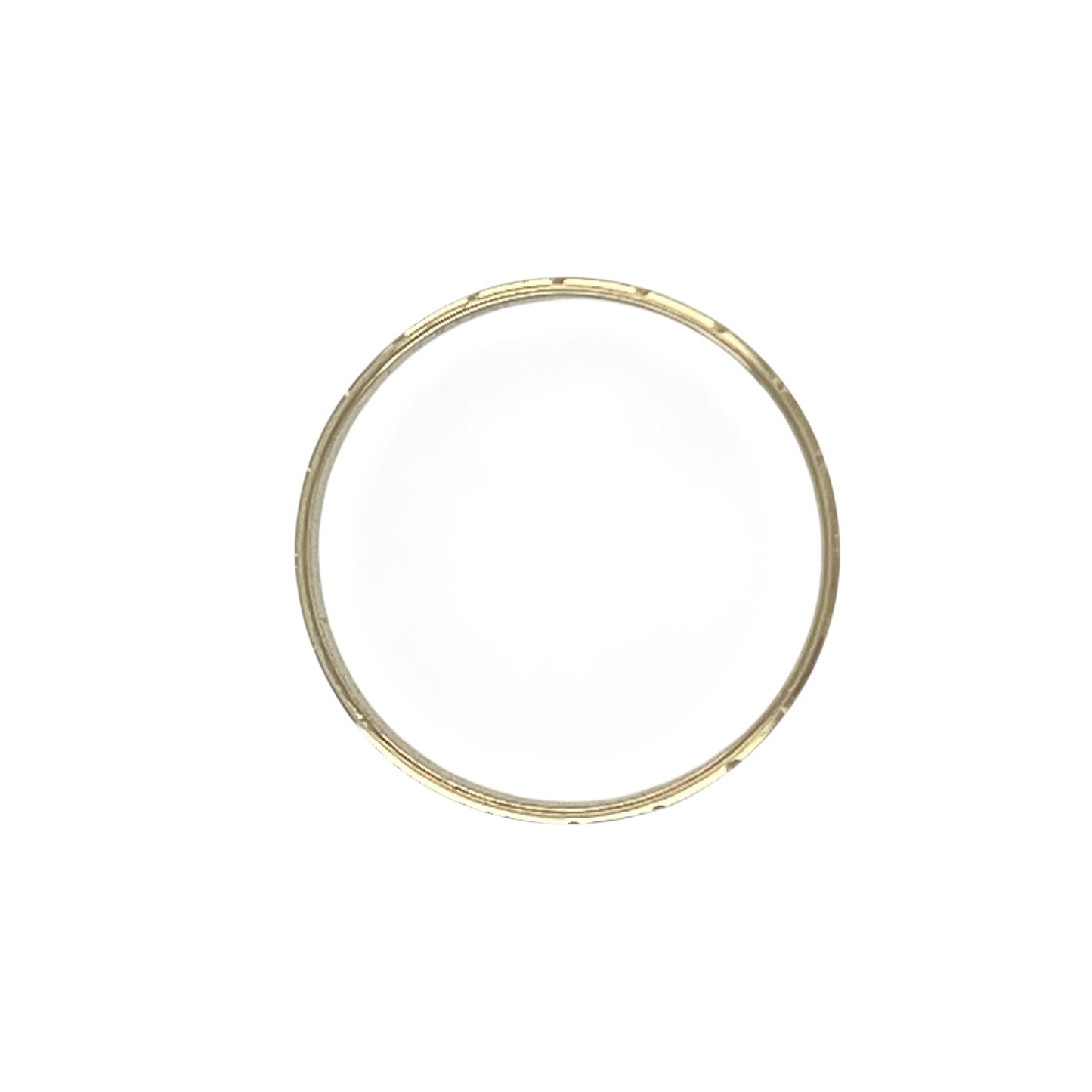 9ct Gold Spotty Patterned Band Ring