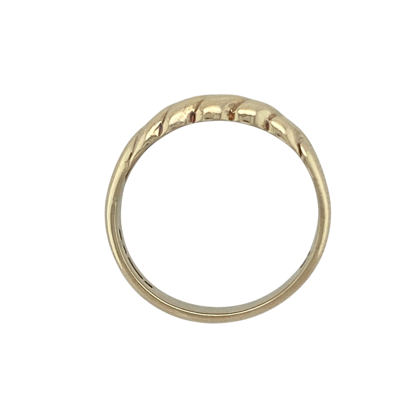 9ct Gold Curb Link Style Ring