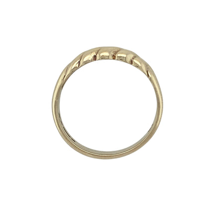 9ct Gold Curb Link Style Ring