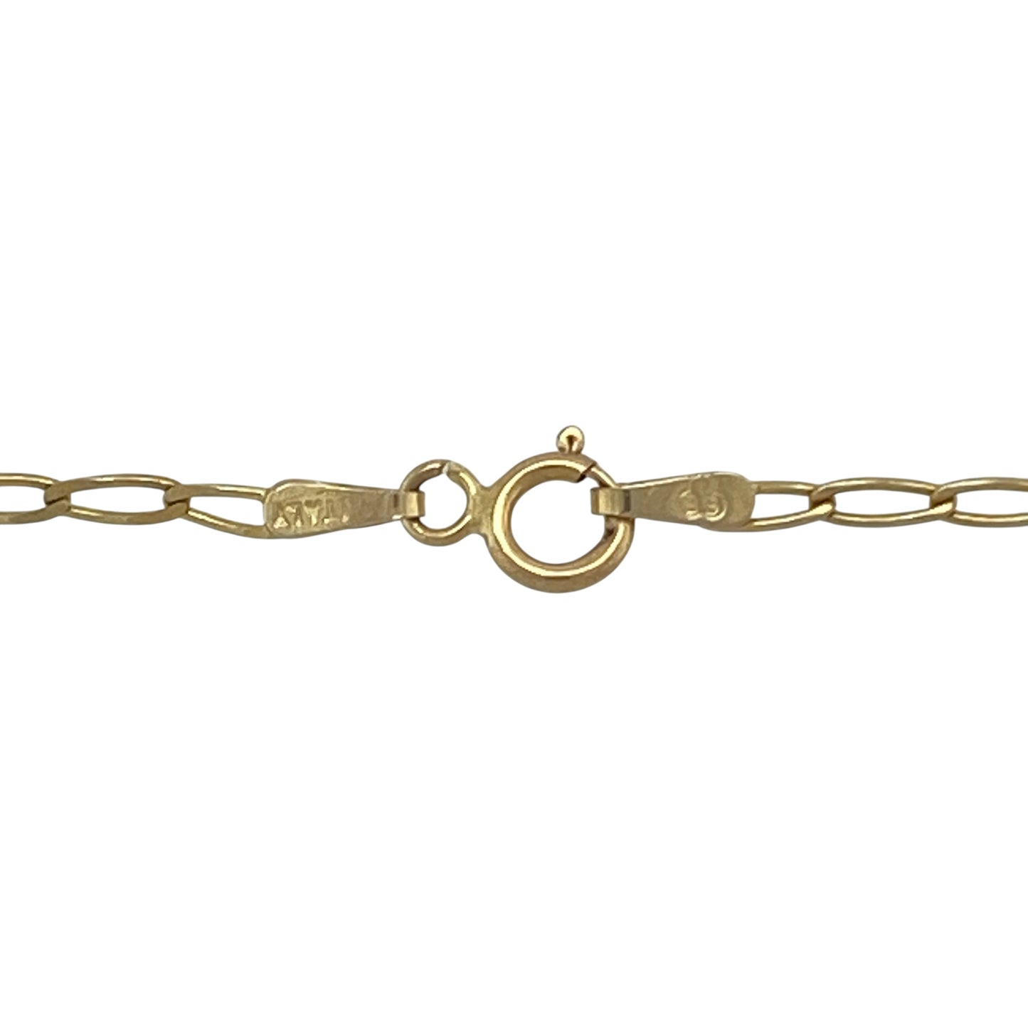 9ct Gold Open Heart 20" Necklace