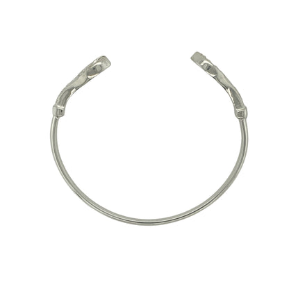 New 925 Silver & Cubic Zirconia Set Spanner Children's Bangle